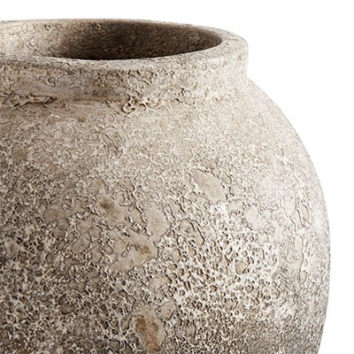 MUUBS Jar Story 28 - Grey Terracotta - Ø23xH28 cm