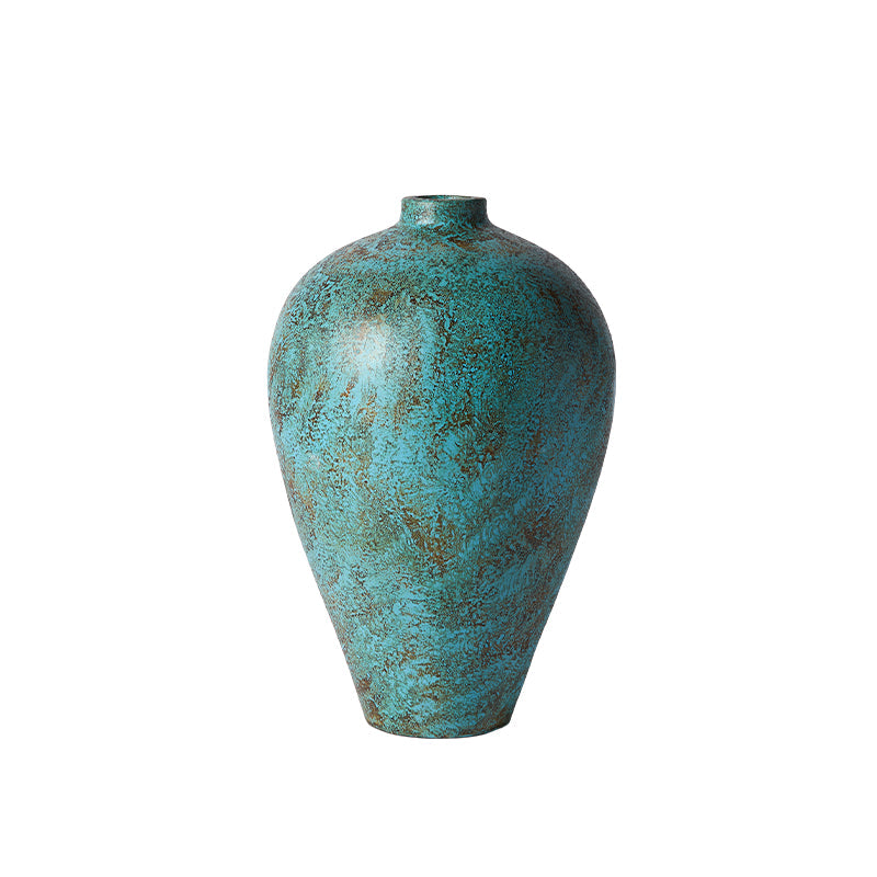 Jar Anchor 60 - Turquoise Terracotta - Ø39xH60 cm MUUBS