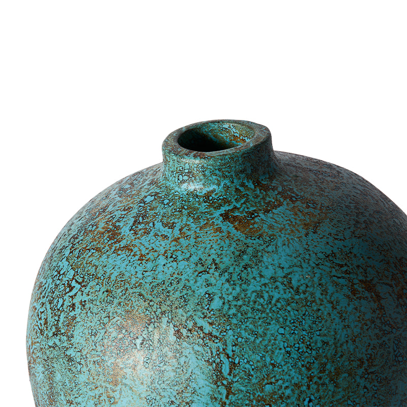 Jar Anchor 60 - Turquoise Terracotta - Ø39xH60 cm MUUBS