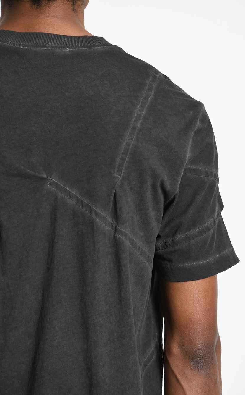 3B M1294 T-SHIRT Comfort Cotton Dyed Cold Grey