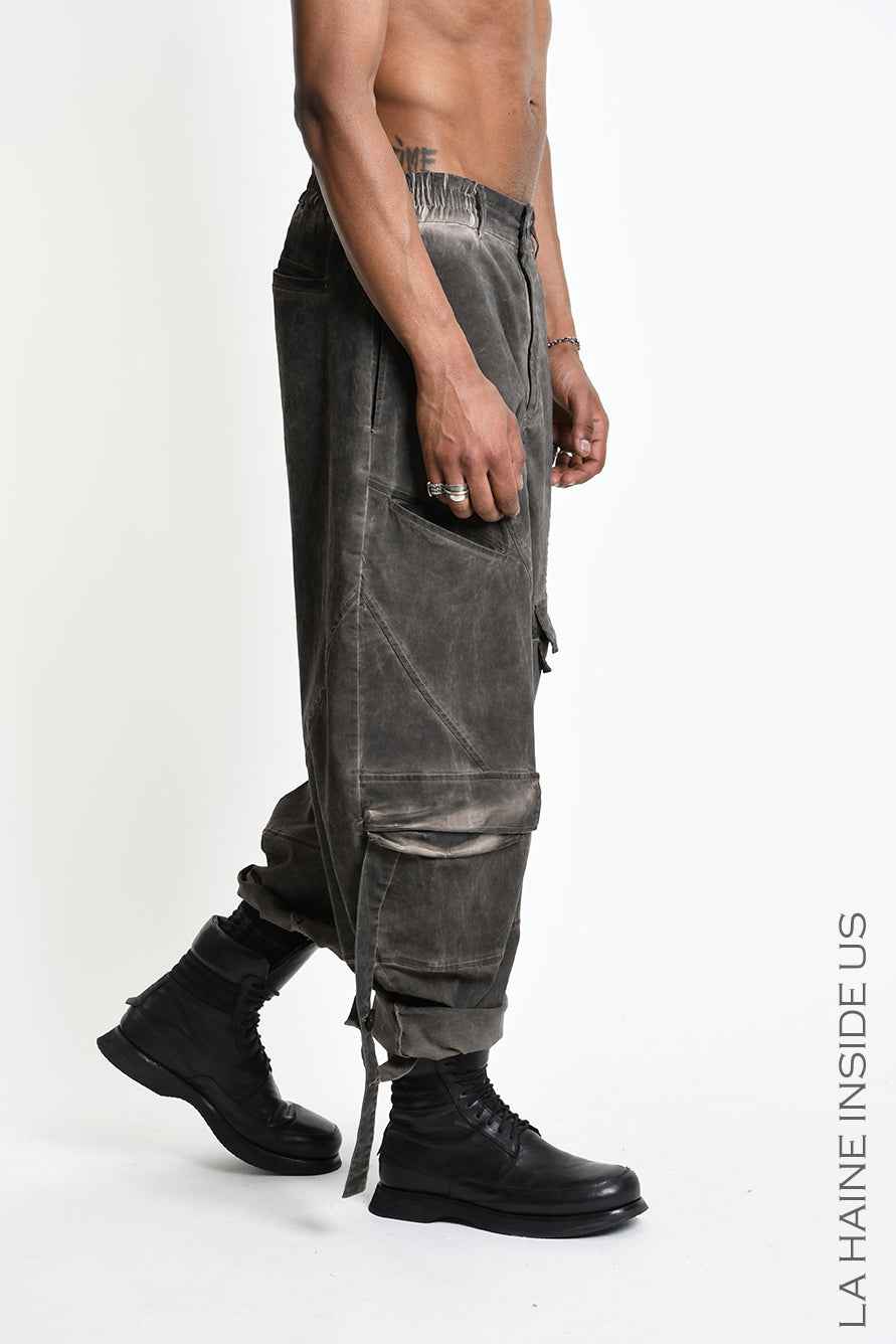 3B M1323 CARGO Over Balloon Cotton Dyed Cold Mud