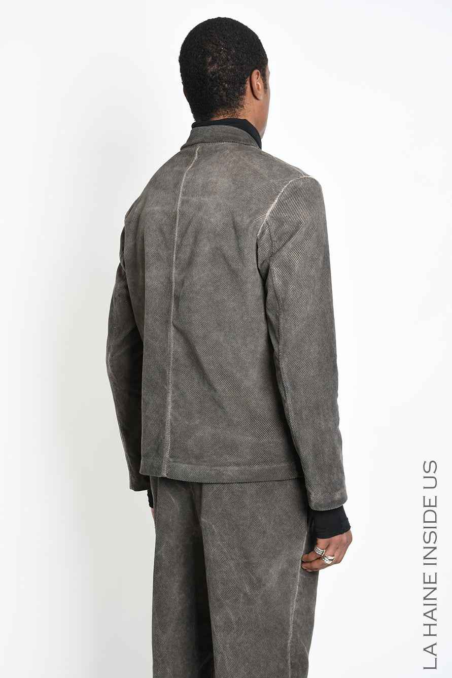 3B M1330 JACKET Regular Velvet Dyed Cold Mud