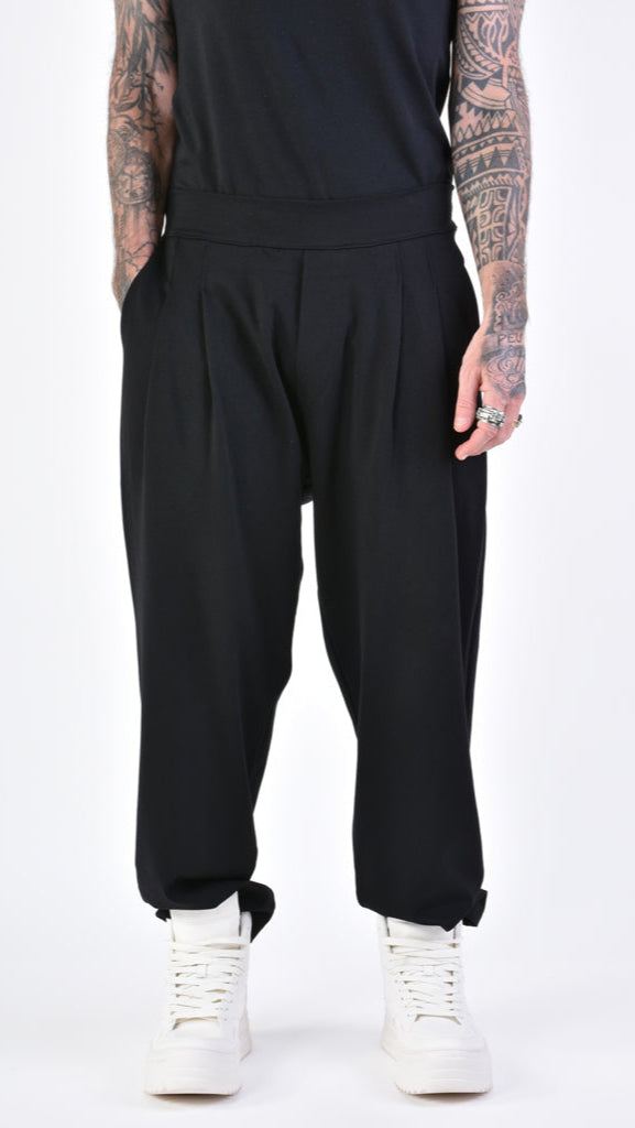 A33M LM09125 PANTS Comfort Punto Milano Stretch Black