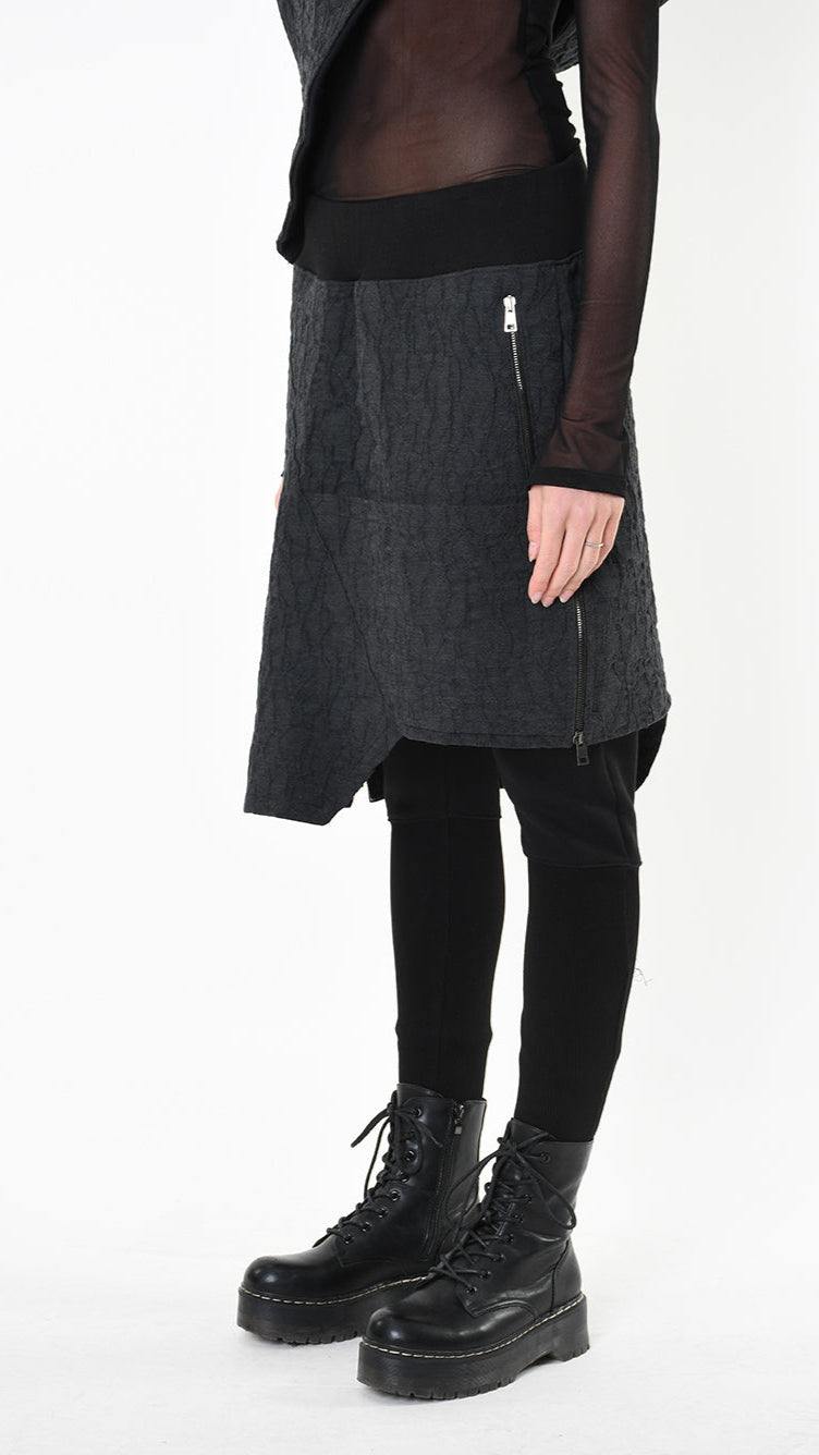 A33M LM20925 TROUSER Fleece & Cotton Jacquard 307gr. UNISEX D Grey