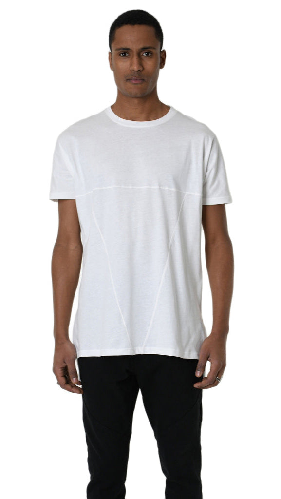A33M LM21625 Comfort T-SHIRT in Black - Olive - White Cotton Jersey