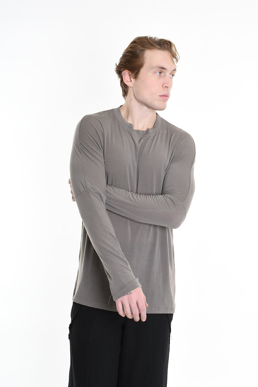 3M M1151 SWEATER Comfort Modal Cashmere Black / Mud TEPHRA