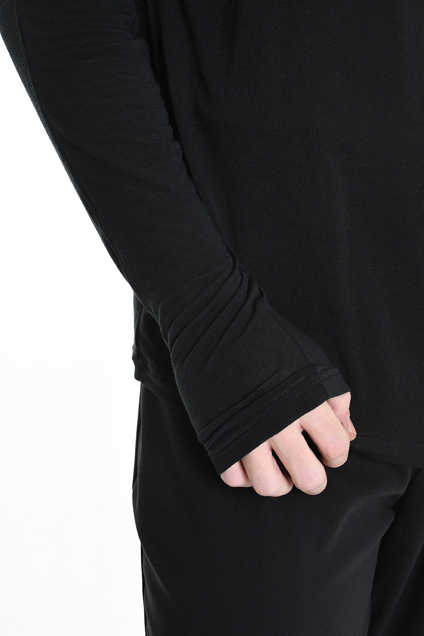 3M M1152 SWEATER Comfort Modal Cashmere Black / Mud LA HAINE INSIDE US