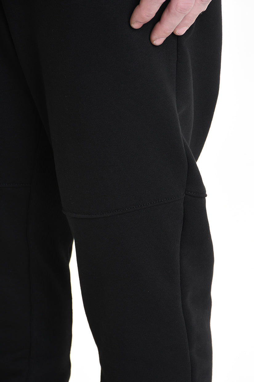 3M M1164 TROUSER Regular Cotton Fleece Black MAN LA HAINE INSIDE US