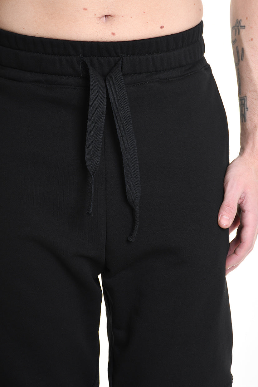 3M M1164 TROUSER Regular Cotton Fleece Black MAN LA HAINE INSIDE US