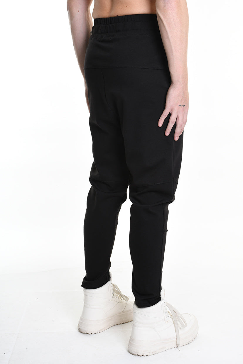 3M M1165 TROUSER Regular Punto Milano Black MAN LA HAINE INSIDE US