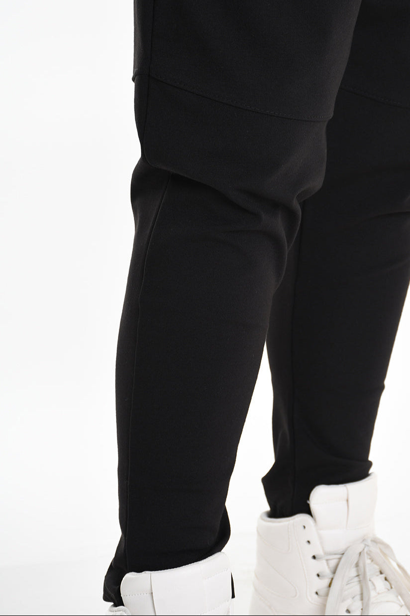 3M M1165 TROUSER Regular Punto Milano Black MAN LA HAINE INSIDE US