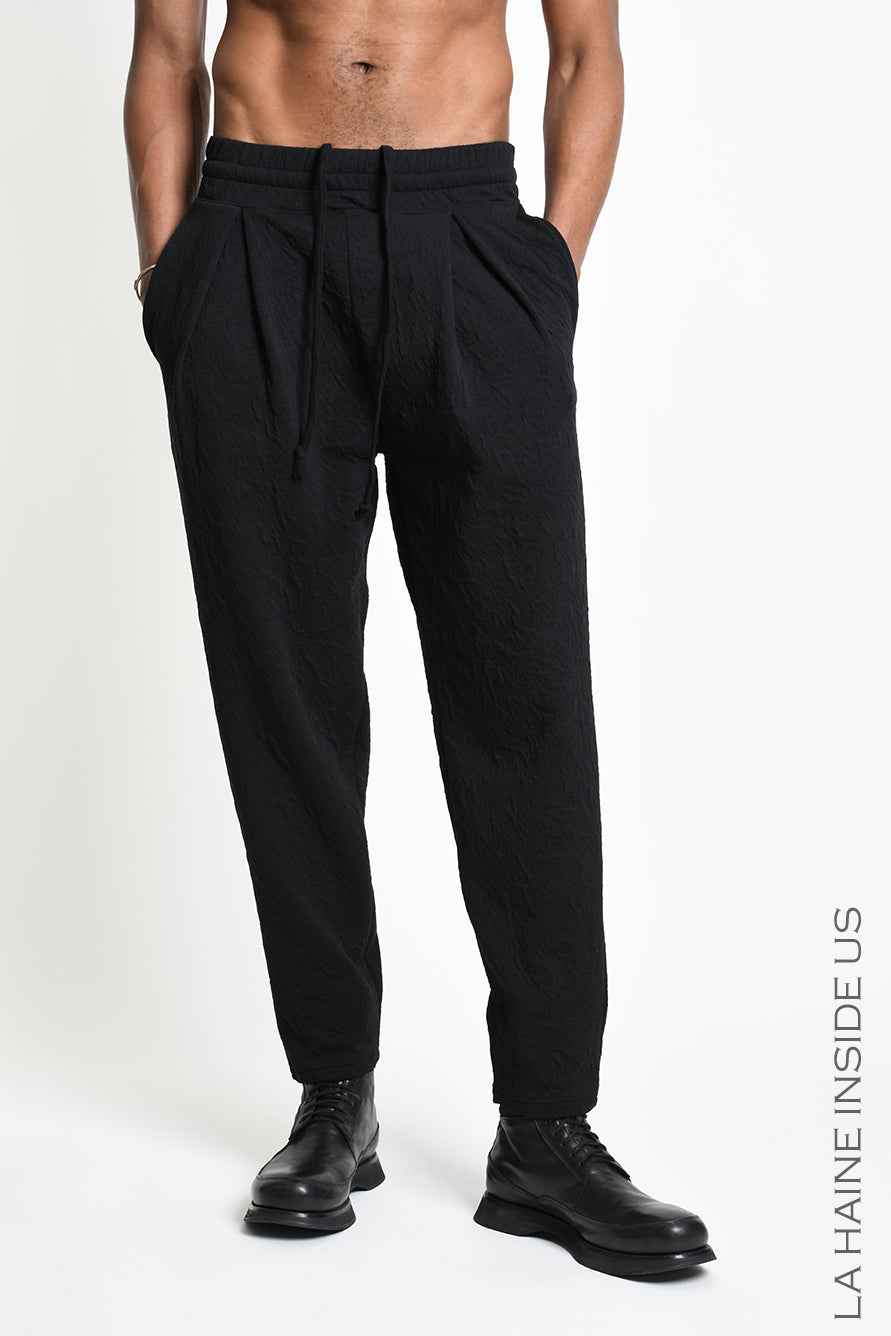 3M M1338 TROUSERS Regular-fit Embossed Fleece Black