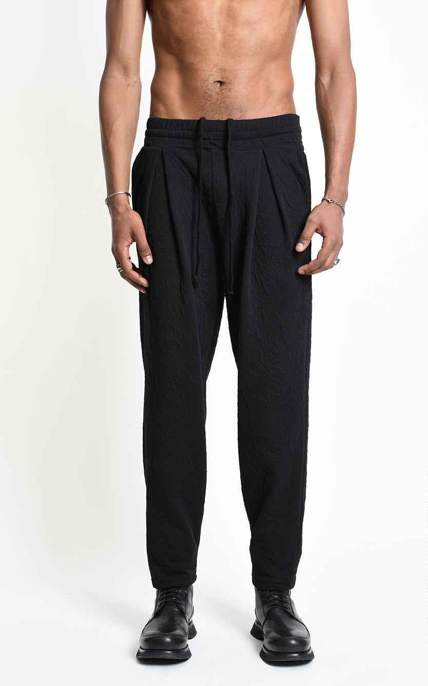 3M M1338 TROUSERS Regular-fit Embossed Fleece Black