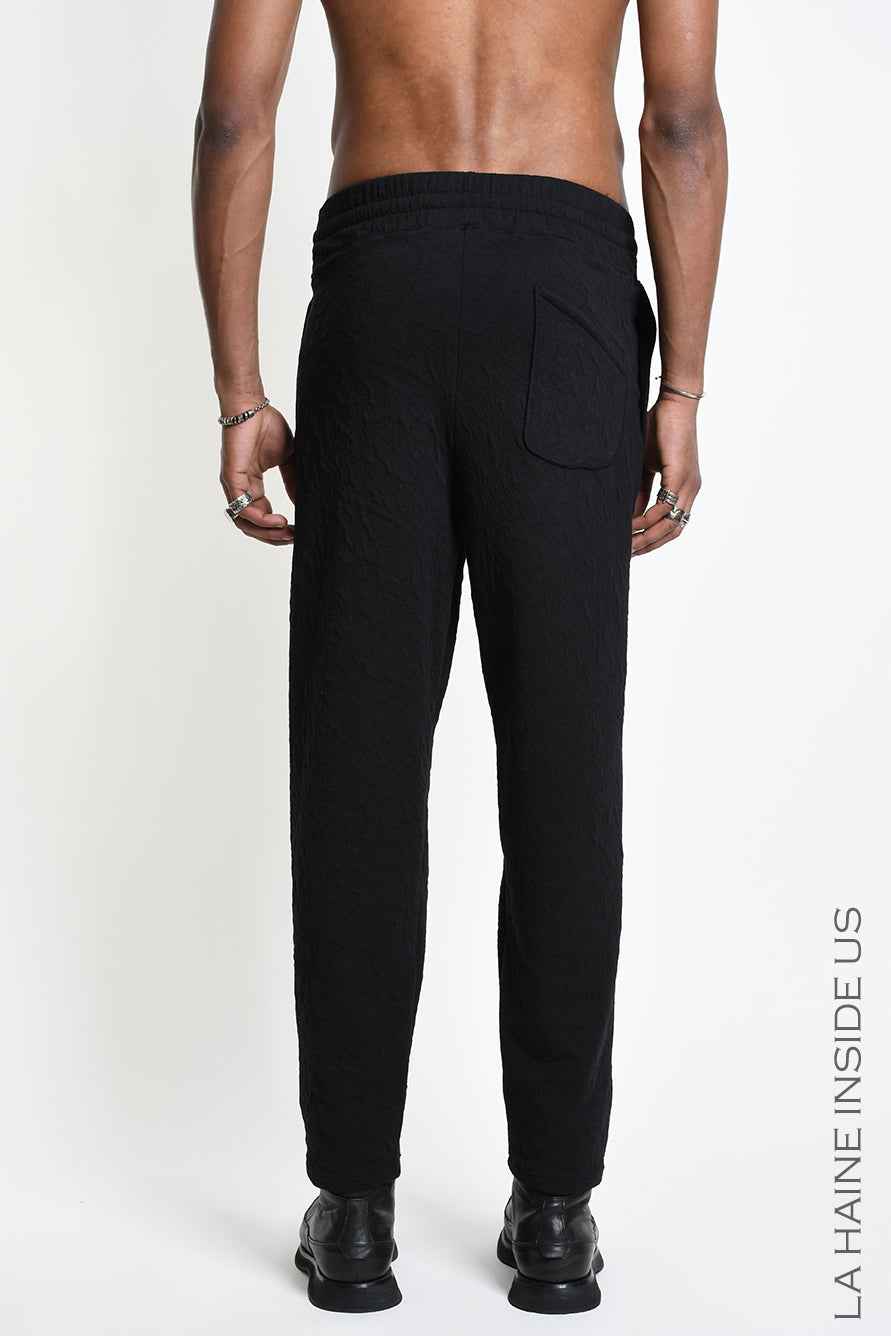 3M M1338 TROUSERS Regular-fit Embossed Fleece Black