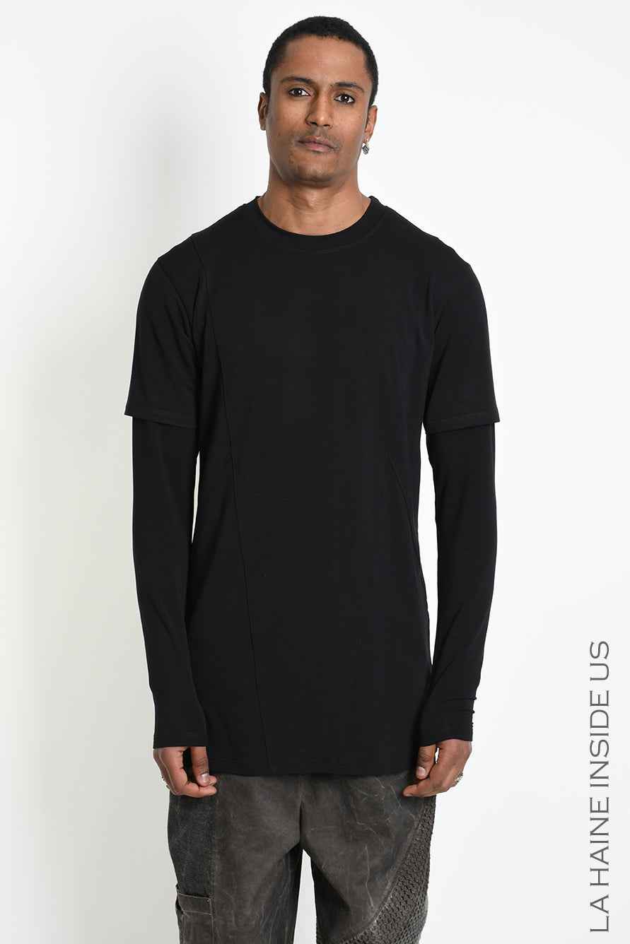 3M M1355 SWEATER Regular Long Bamboo Stretch Black