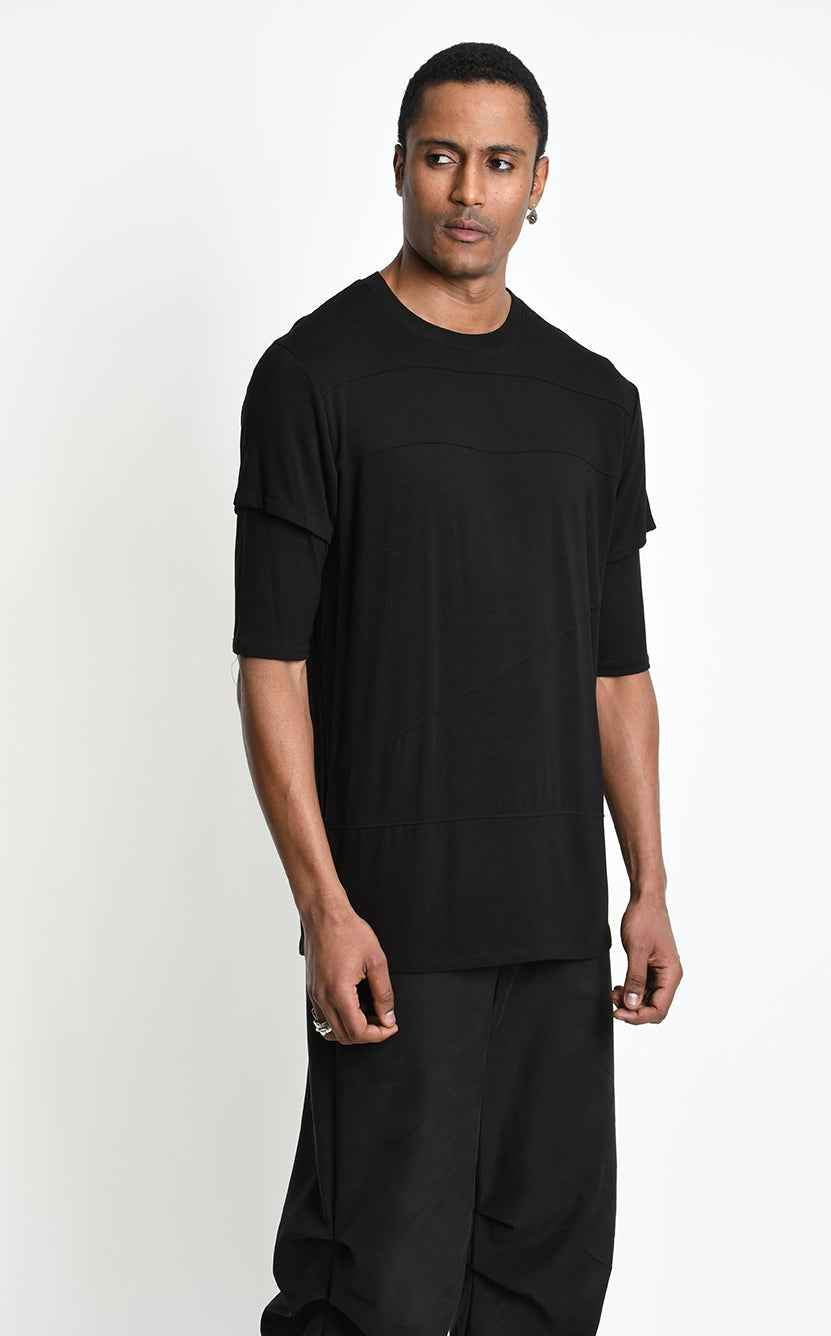 3M M1358 T-SHIRT Comfort Jersey Viscose Black