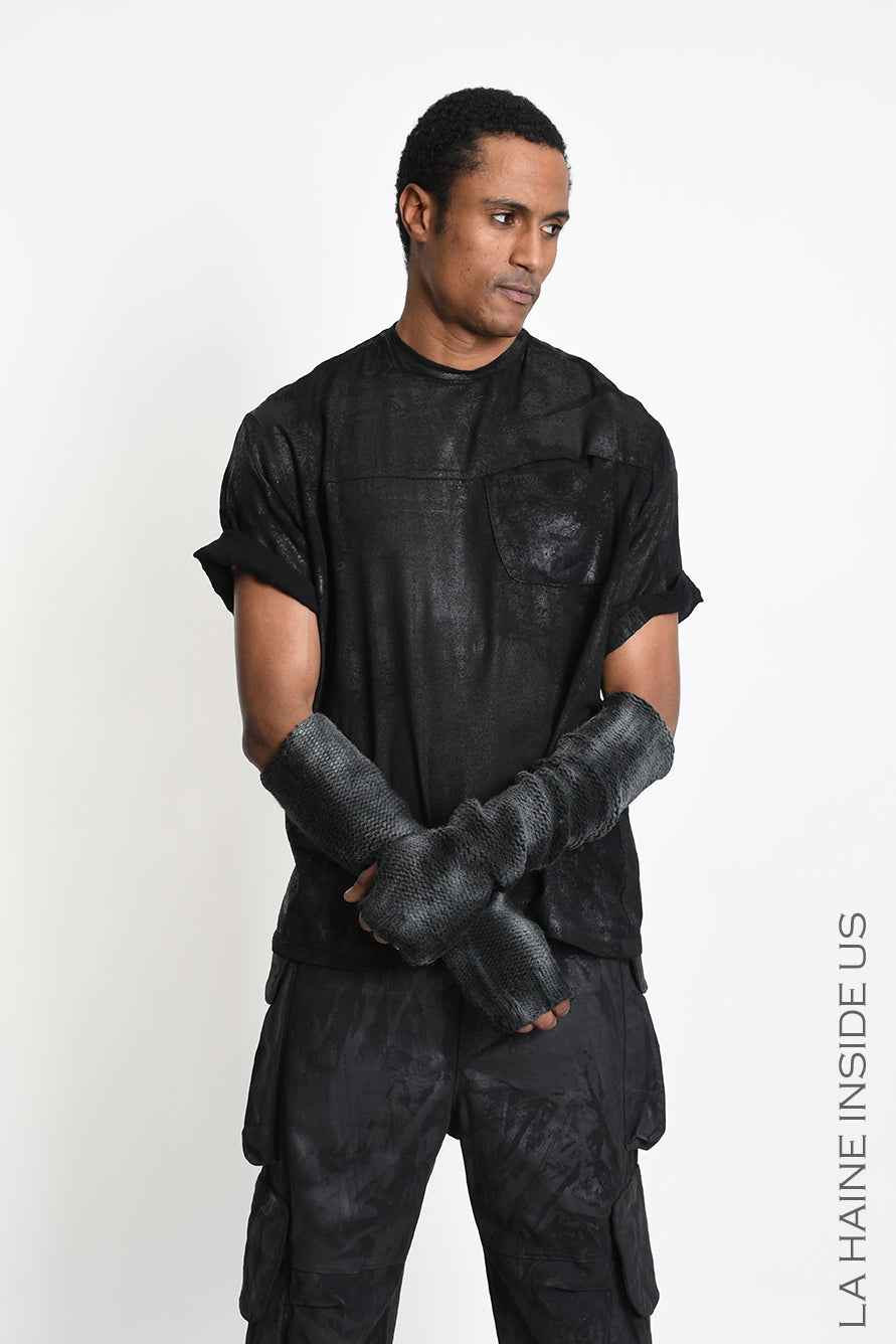 3M M1370 KNITTED SLEEVES Fineness 03 Spray Treatment UNISEX M Black
