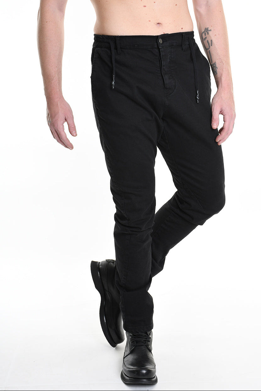 3P M1174 JEANS Skinny Bull Super Stretch Black MAN LA HAINE INSIDE US