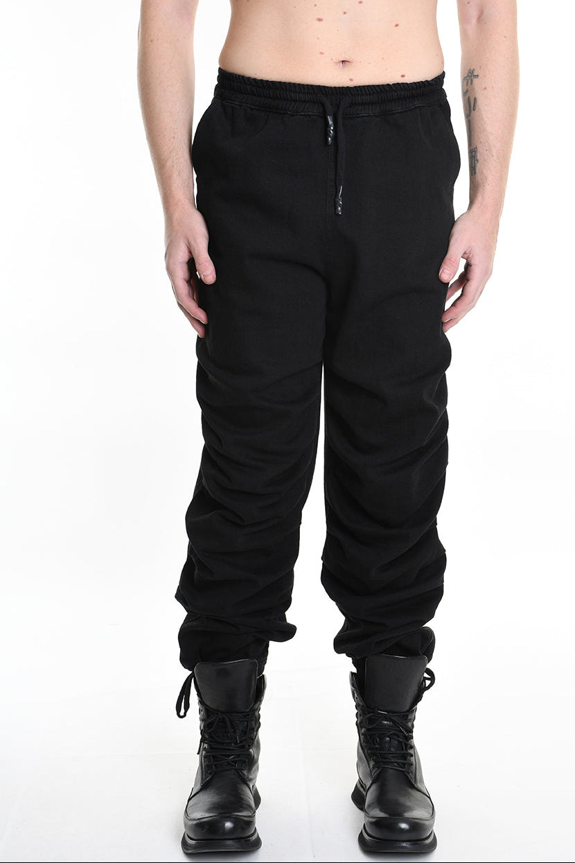 3P M1175 JEANS Comfort Bull Stretch Black MAN LA HAINE INSIDE US