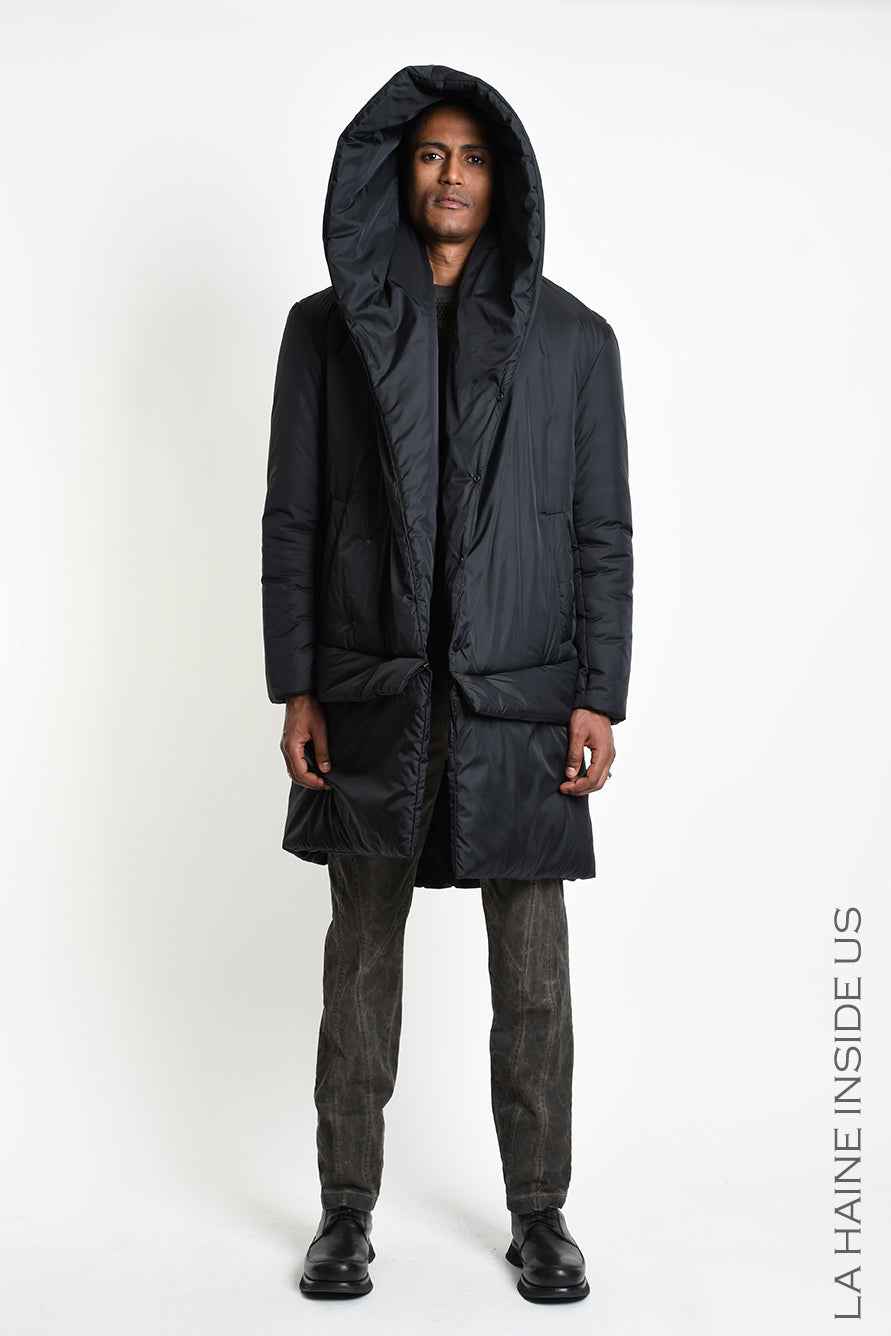 3P M1352 DOWN JACKET Comfort Nylon Black