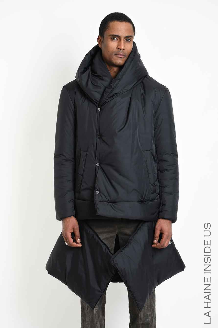 3P M1352 DOWN JACKET Comfort Nylon Black