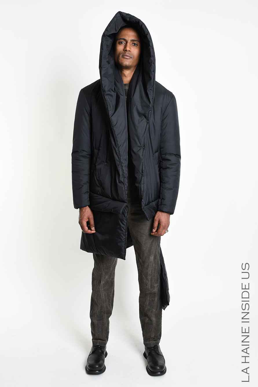 3P M1352 DOWN JACKET Comfort Nylon Black