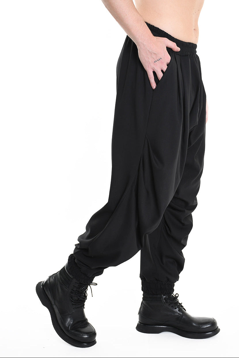 3R M1137 TROUSER Comfort Fluid Black MAN TEPHRA