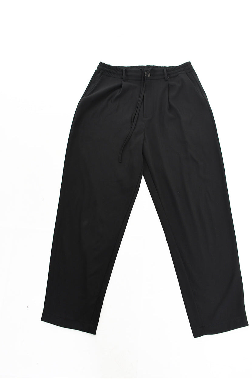 3R M1138 TROUSER Regular Fluid Black LA HAINE INSIDE US
