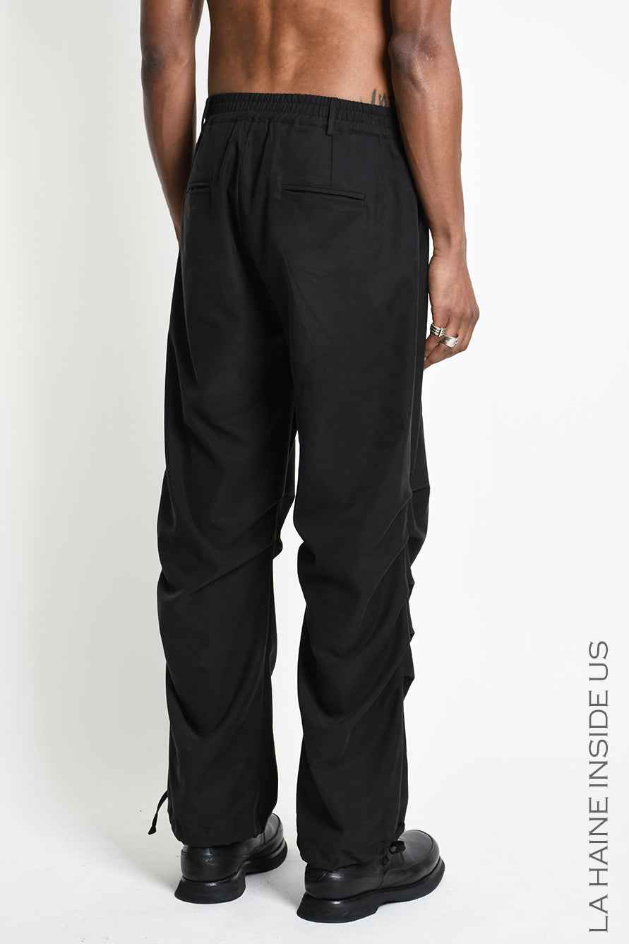 3R M1302 TROUSERS Regular Lyocell Black
