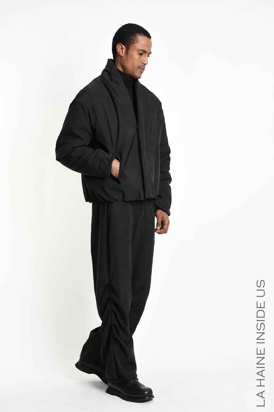 3R M1302 TROUSERS Regular Lyocell Black