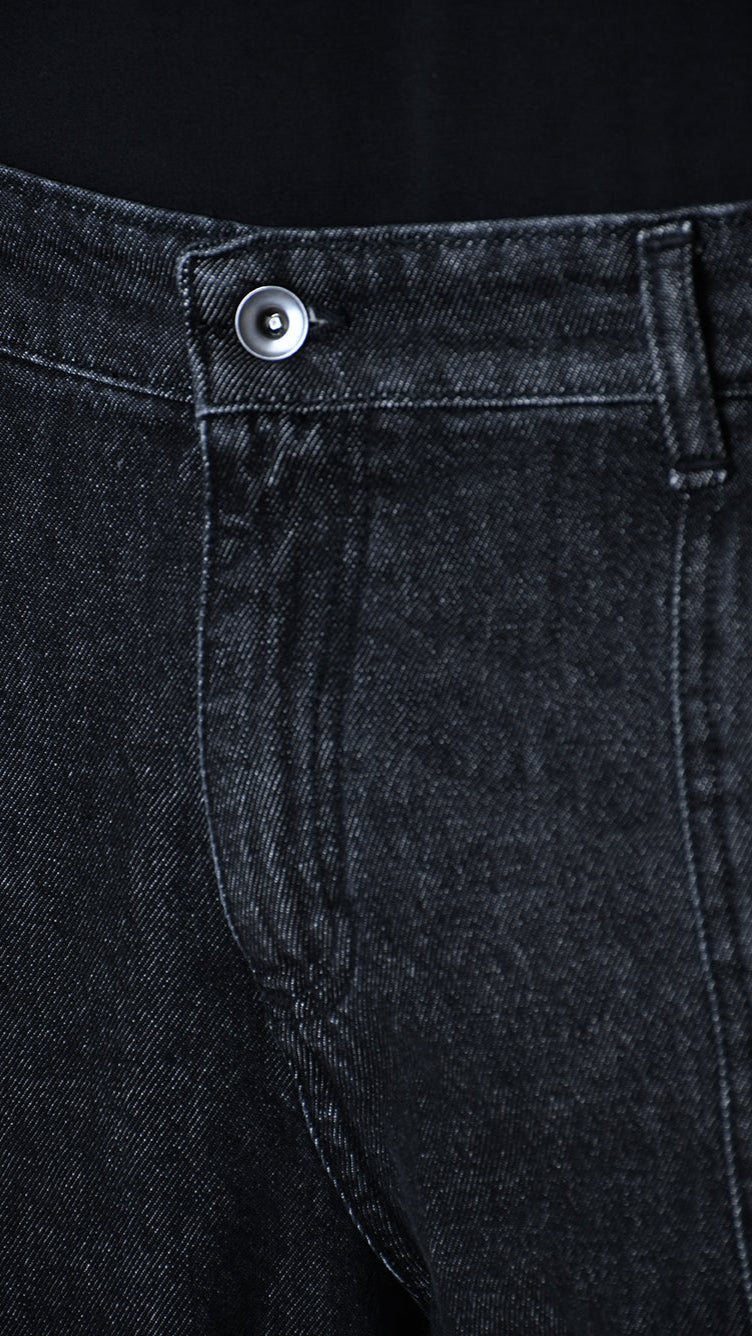 A33X LM22025 JEANS Comfort Cotone Nero FW 24/25