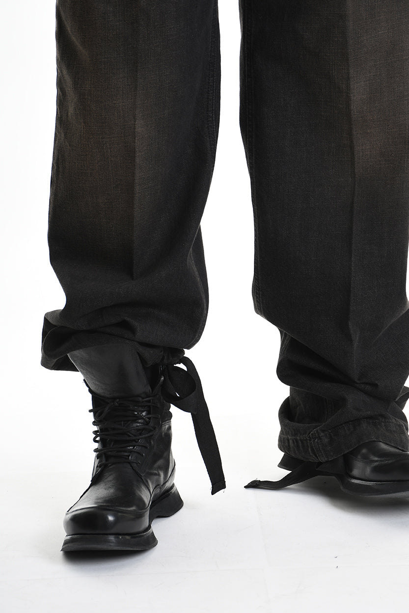 3Z M1105 JEANS Over Long Sprayed & Sanded Ruggine MAN LA HAINE INSIDE US