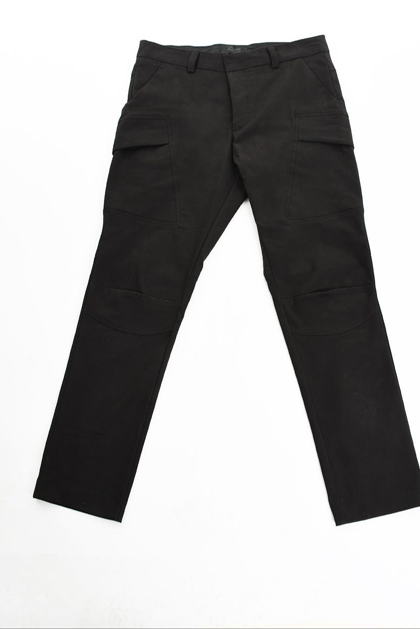3Z M1109 TROUSER Skinny Cotton Stretch Black MAN LA HAINE INSIDE US
