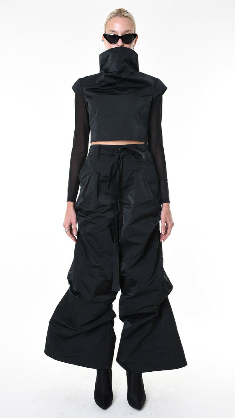 A34R LW85725 TROUSER Taffeta Black