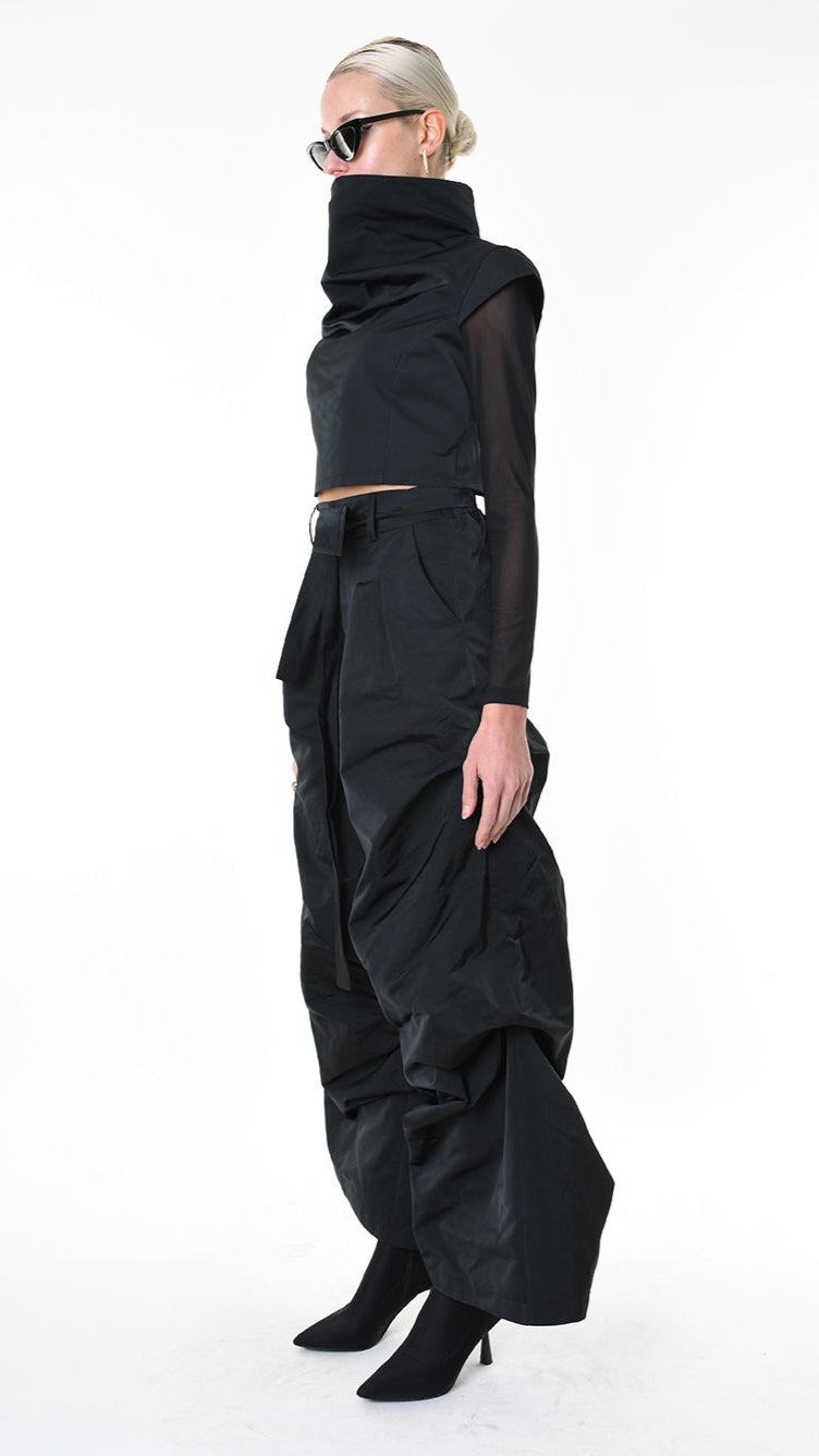A34R LW85725 TROUSER Taffeta Black