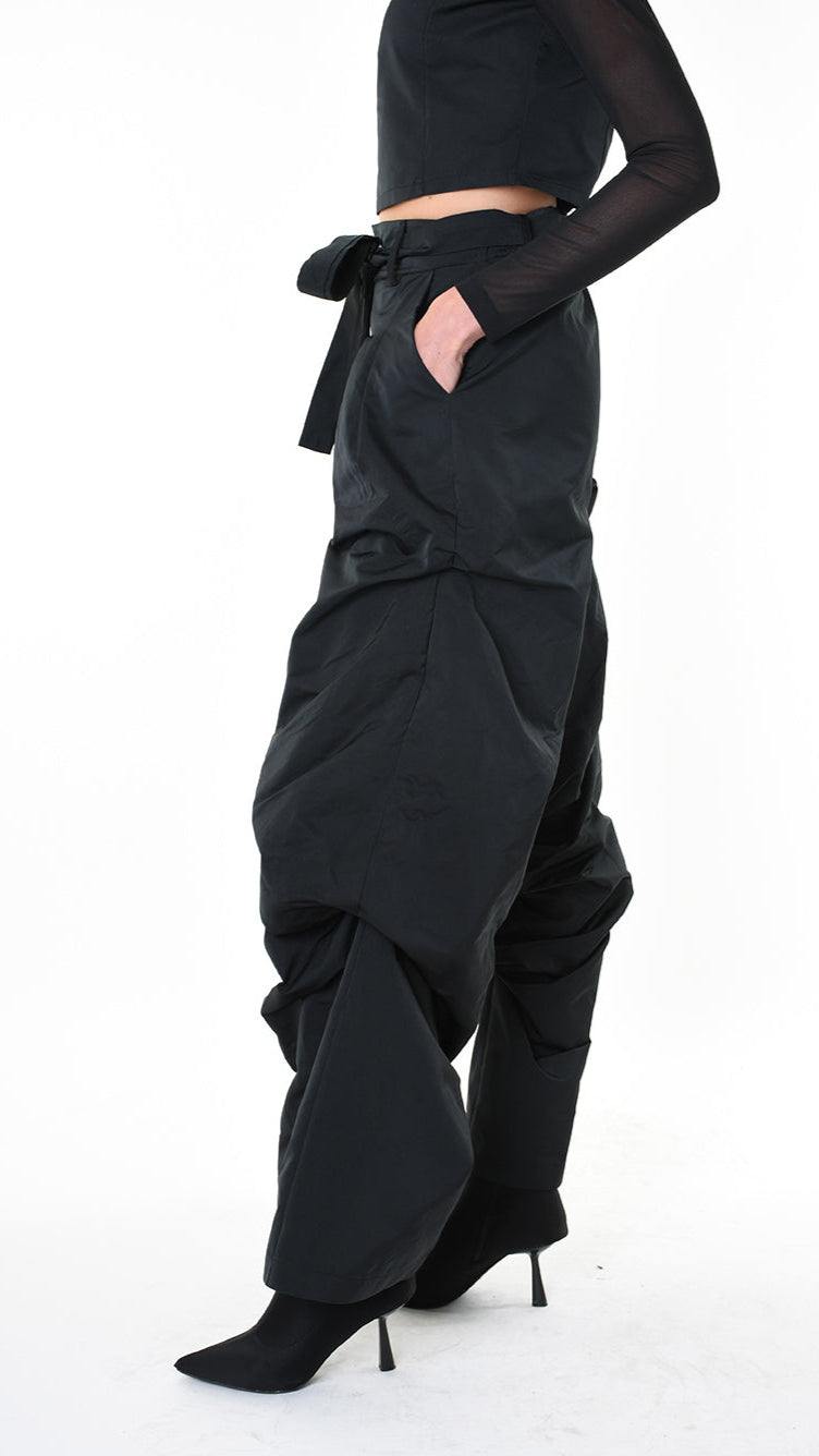 A34R LW85725 TROUSER Taffeta Black