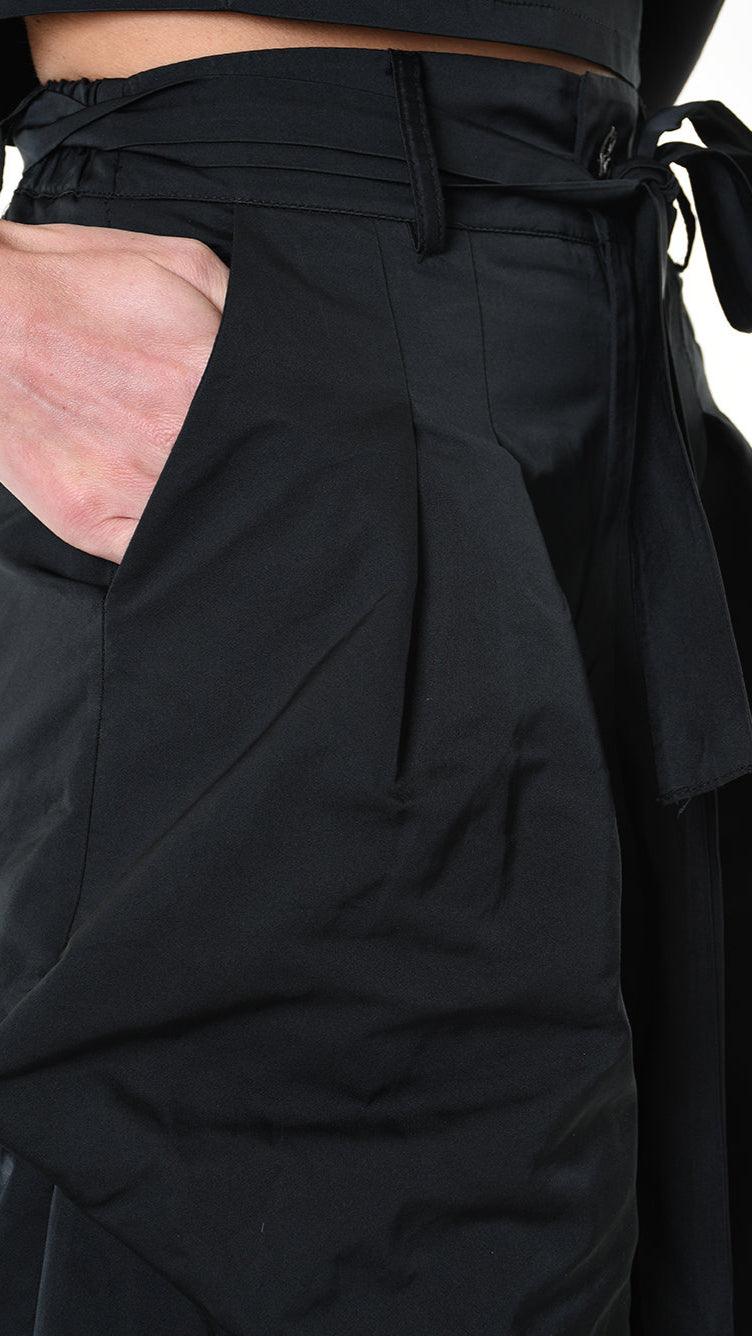 A34R LW85725 TROUSER Taffeta Black