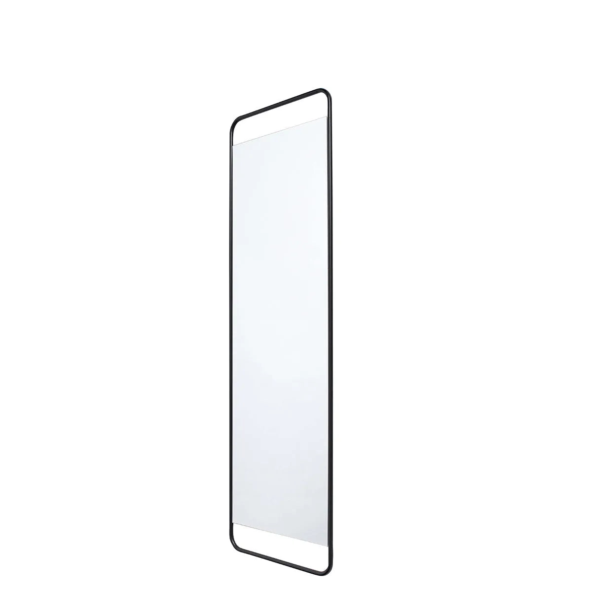 Wall mirror Copenhagen - Black Iron/Glass - W49,5xH166xD1,5 cm MUUBS