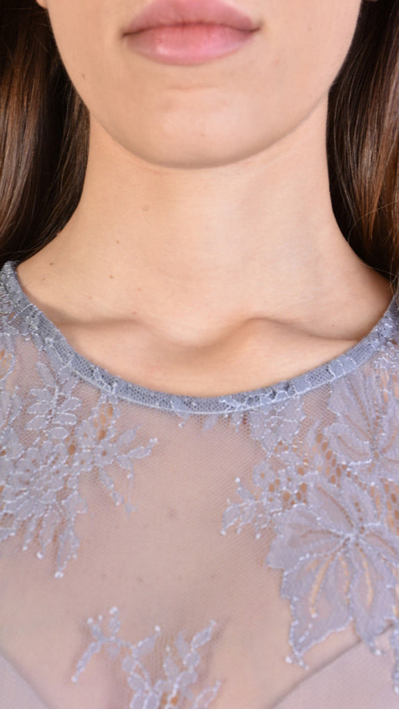 A39B SM24225 BODY in Gray Lace