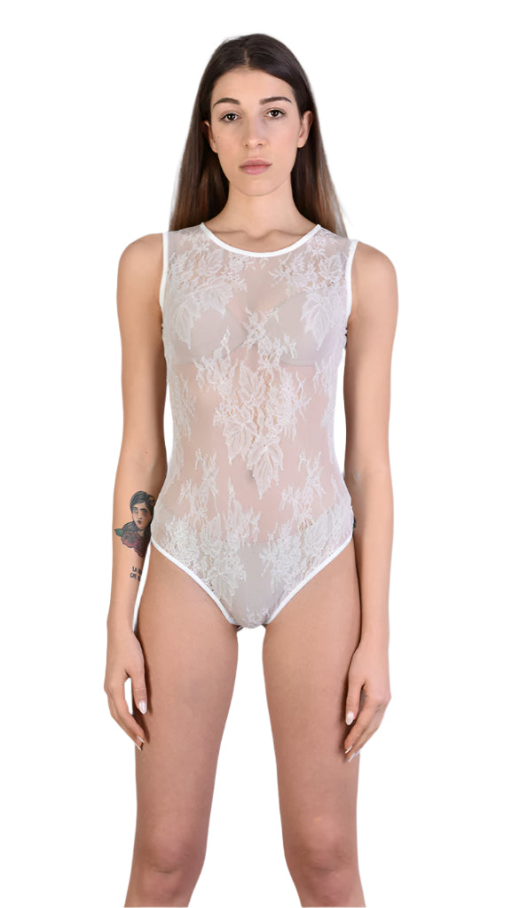 A39B SM6225 BODY Lace Macramé Butter