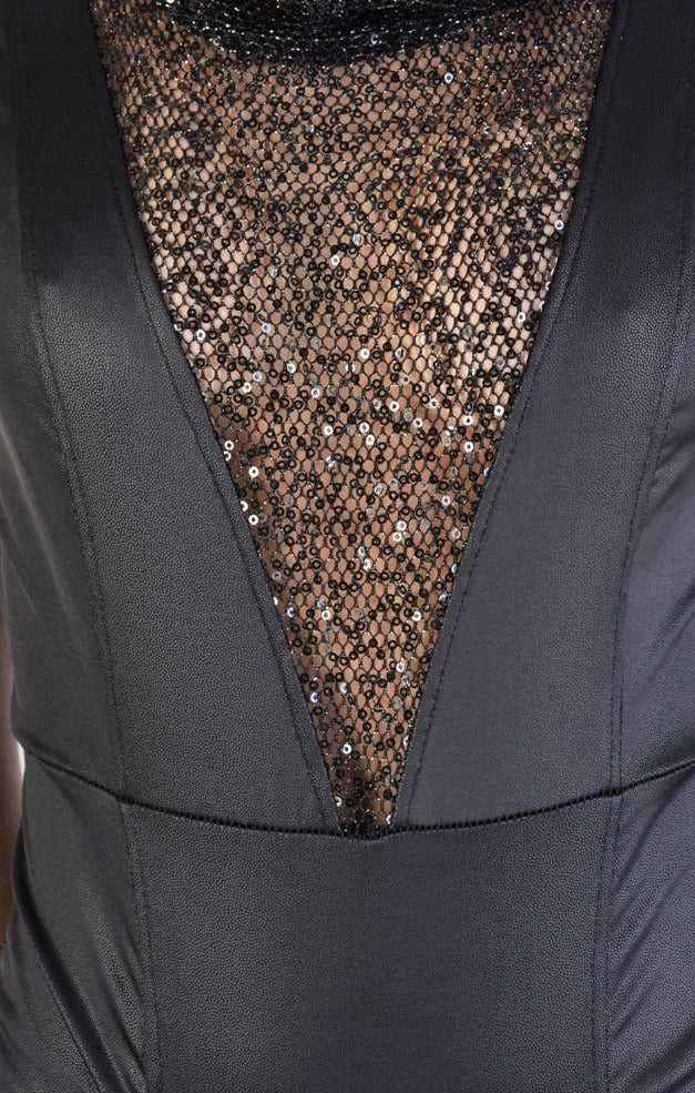 A3 4B LW60223 BLACK Jersey Body woman