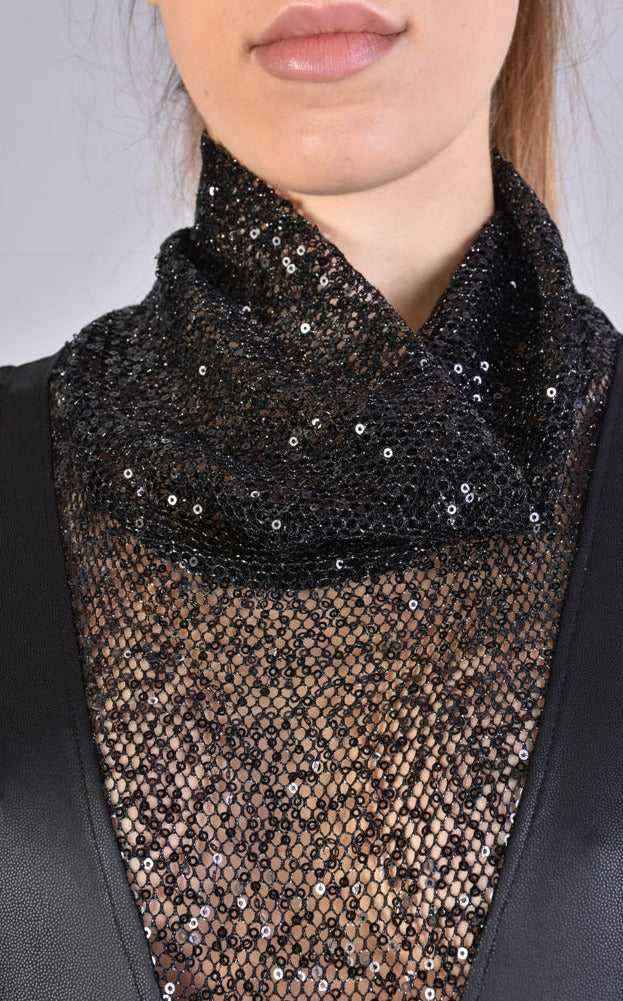 A3 4B LW60223 BLACK Jersey Body woman