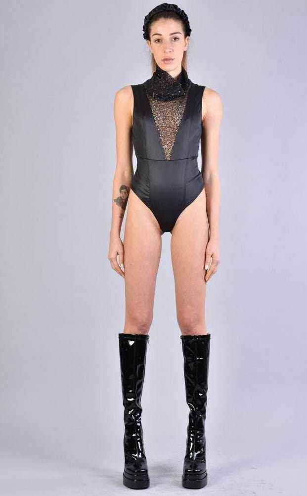 A3 4B LW60223 BLACK Jersey Body woman