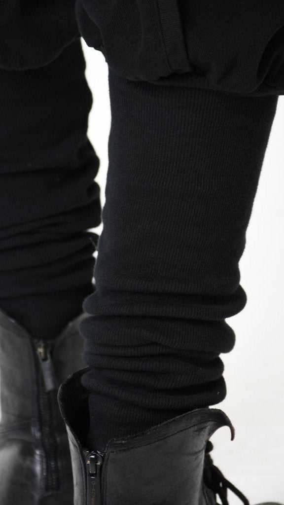 A33B LM19125 TROUSER Cargo Cotton Stretch Dyed Hot Black