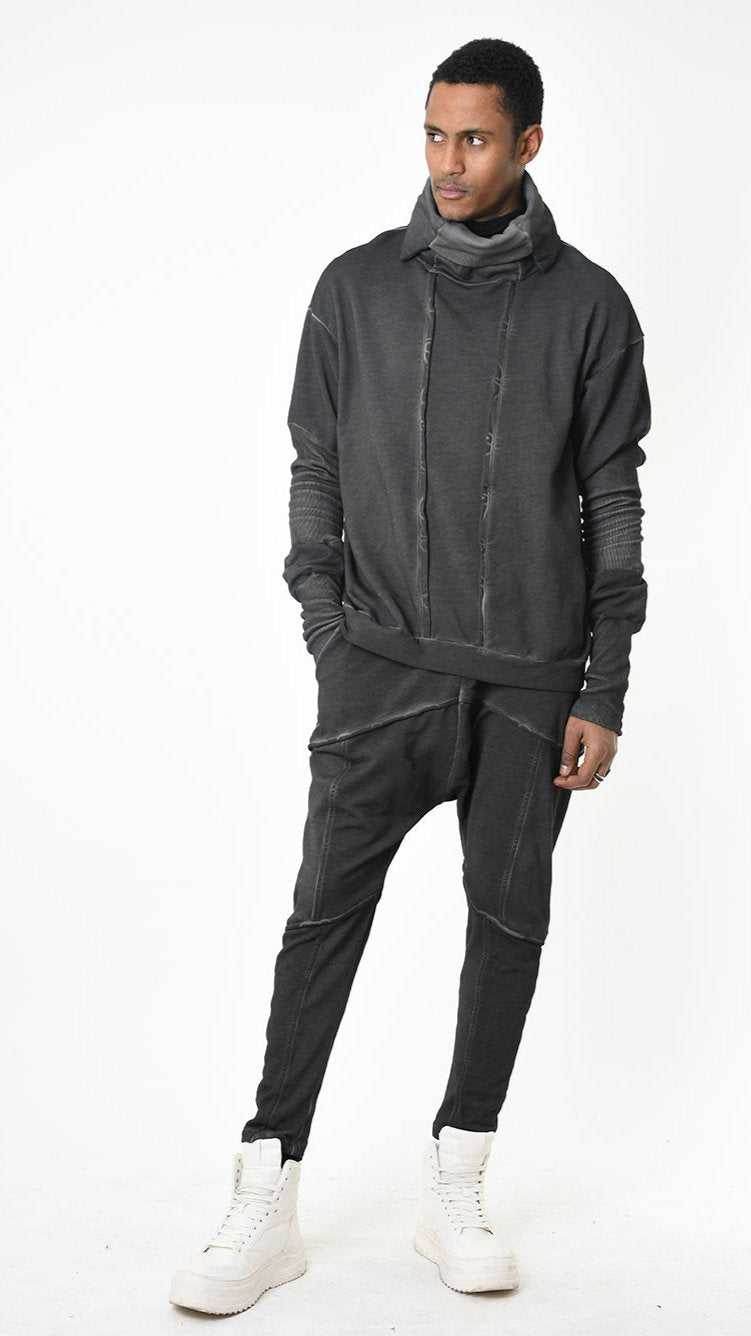 A33B LM20025 FLEECE Comfort Dyed Cold Black