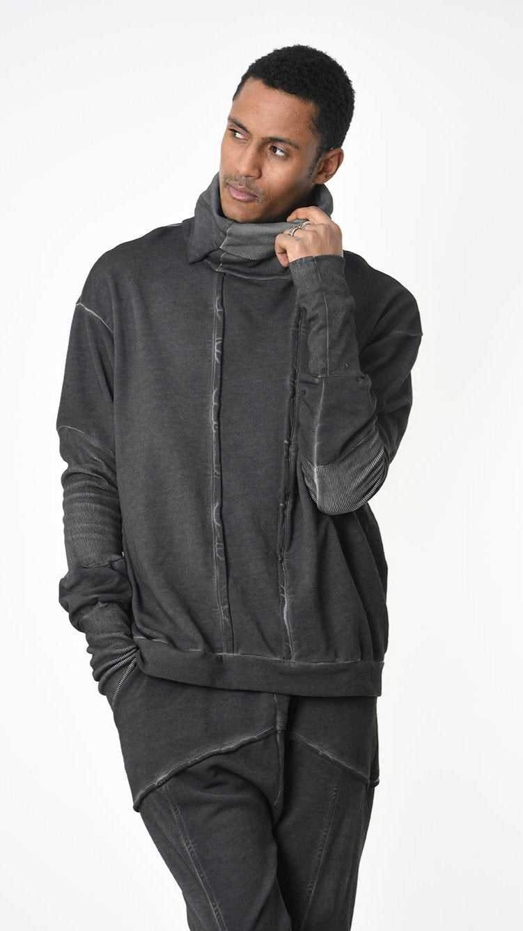 A33B LM20025 FLEECE Comfort Dyed Cold Black