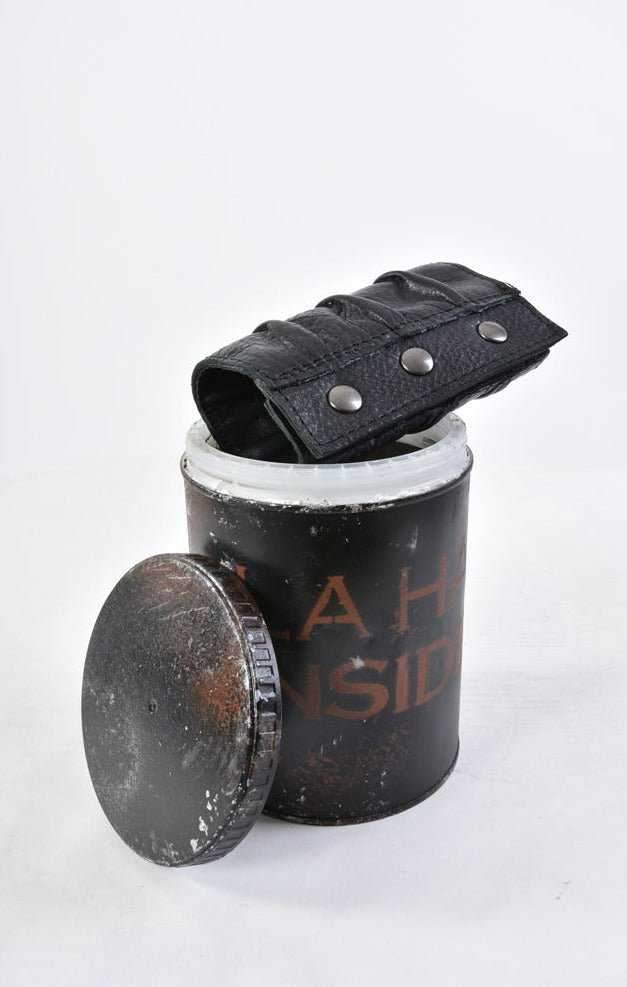 A33I LM17224D Black Leather Bracelet