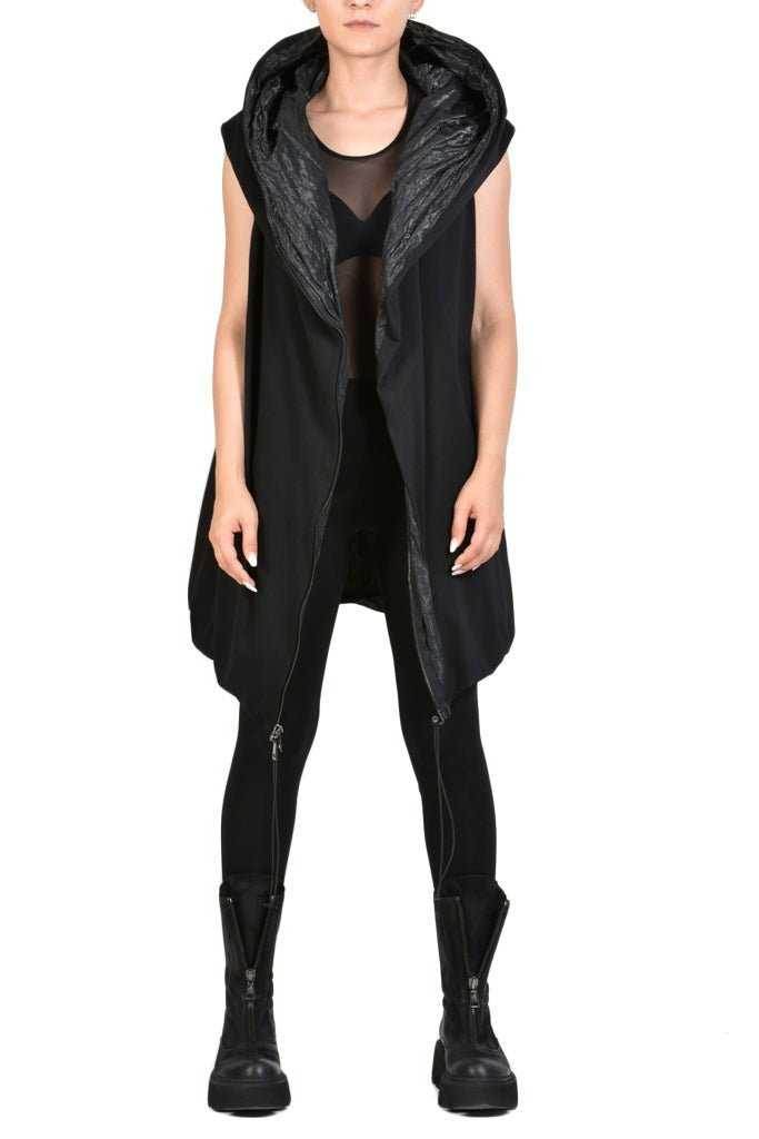 A33M ELETTRICO23 BLACK Vests Jackets Woman