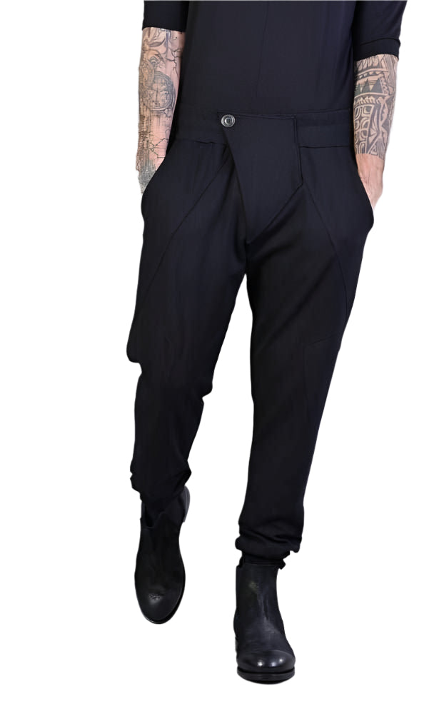 A33M LM00924 Black Pants man