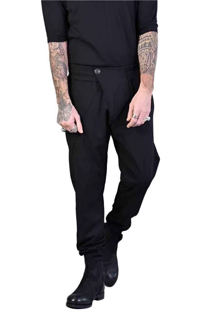 A33M LM00924 Black Pants man